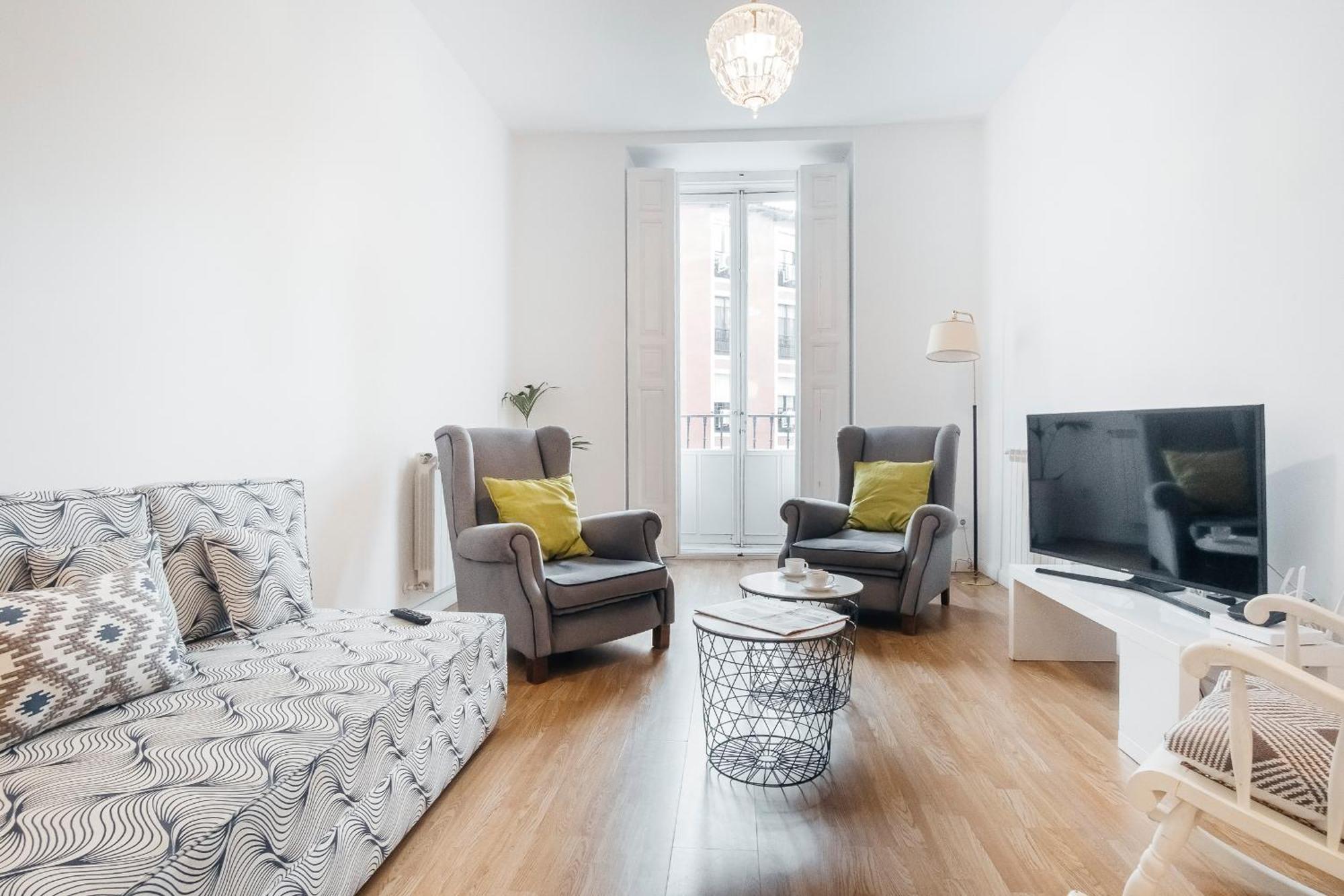 Fantastico 4R + 3B En Madrid Centro Apartment Bagian luar foto
